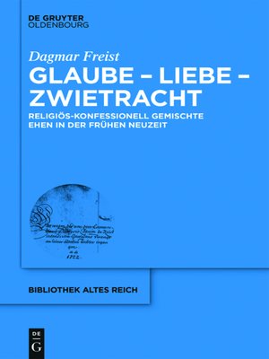 cover image of Glaube--Liebe--Zwietracht